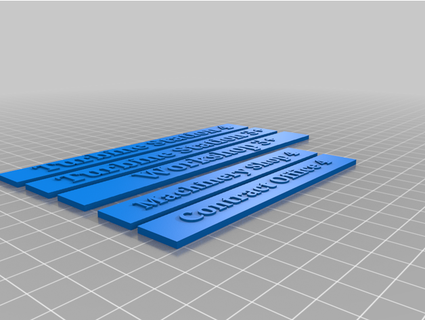 sbarramento tavola gioco base mod risp 3d print model - Mito3D
