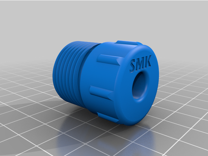 aqua tainer fio adaptador smk fabricação 3d print model - Mito3D