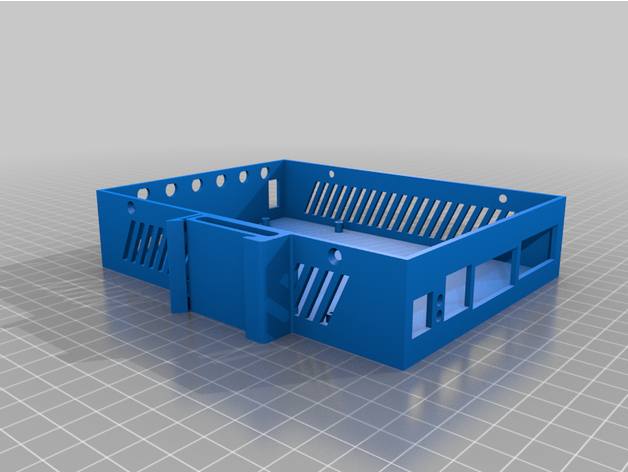 rbm33g bor din rail binmek luigim81 3D print model - Mito3D