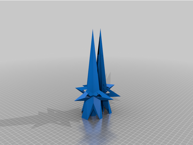 starfleet tree top eerc 3D print model - Mito3D