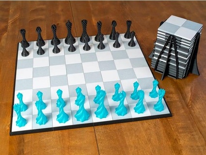 modular chessboard shikijiyu 3d print model - Mito3D