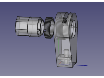 parametric iris mount max 32mm metric drobswob 3d print model - Mito3D