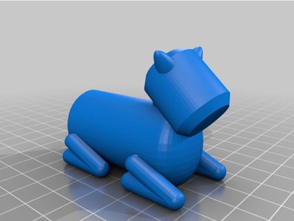 nacimiento vaca minslay 3d print model - Mito3D