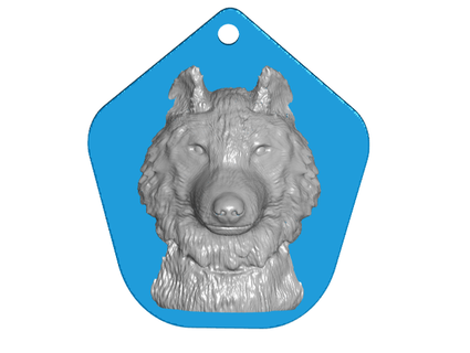 wind chime upgrade 3d wolf sail catcher toakamate 3d print model - Mito3D