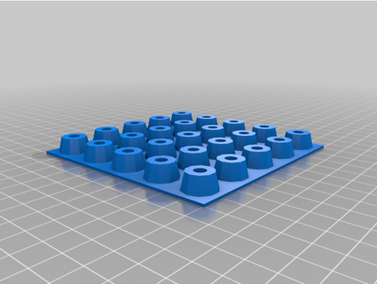 3d light cube parameteric jig natrinicle 3d print model - Mito3D