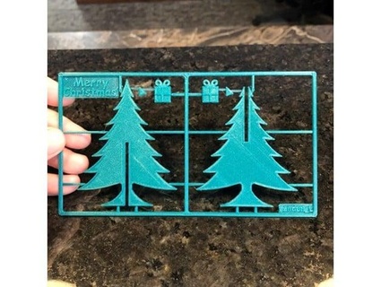 Weihnachten Baum Kit Karte Landon 3d print model - Mito3D