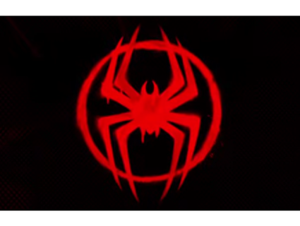 spider-man across spider-vers miles morales logo symbol lionprint 3d print model - Mito3D