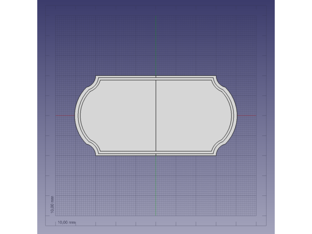 Vide plaque moxl 3D print model - Mito3D