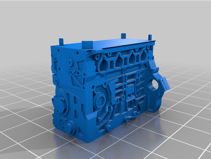 k20a engine block - solidified motorider42hc 3d print model - Mito3D