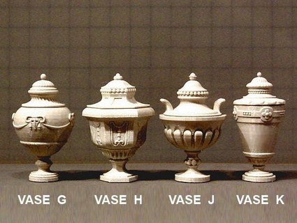 four classical vases winslow  3d print model - Mito3D