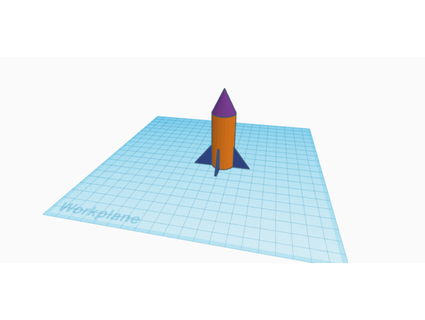 Rakete Yogamann 3d print model - Mito3D