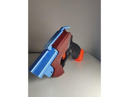 nerf ornithorynque coquille nourris rival trousse redcowl 3d print model - Mito3D