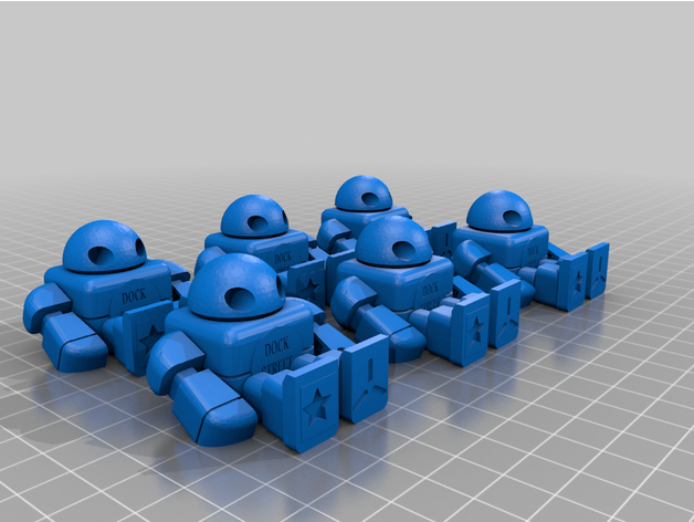 doca rua robô rawaltdock 3D print model - Mito3D