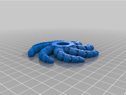 3d slash octopus spiral v56 liamgar123 3d print model - Mito3D