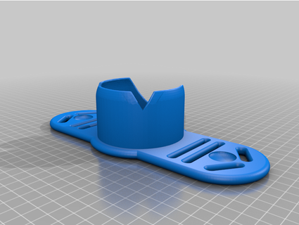 wearable standard compact - lowered abdulis 3d print model - Mito3D