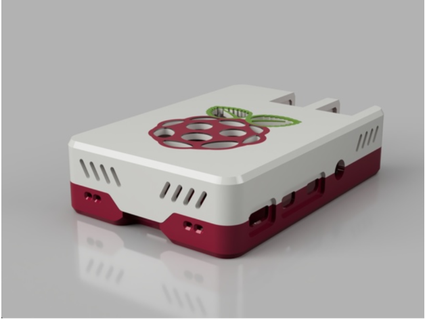 pibuck - screwless raspberry pi buck converter case drunkensailor 3d print model - Mito3D