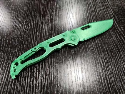 ad 205 replica folding knife - fidget toy msm007 3d print model - Mito3D