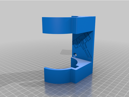 basit 60 yular Kulp destek halder çekiç usta marangoz 3d print model - Mito3D