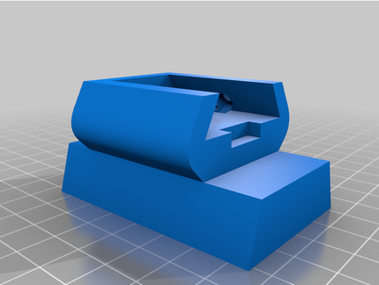 vixen style cauda andorinha adaptador localizador escopo mercúrio 3d print model - Mito3D