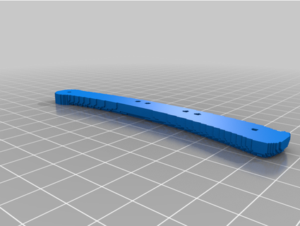 3d barra oblicua handle 3 dmerlin797 3d print model - Mito3D