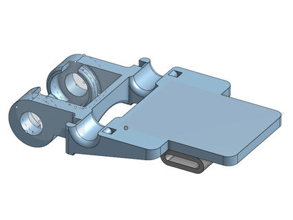 cmw shocker gps crossfire mount trbarton 3d print model - Mito3D