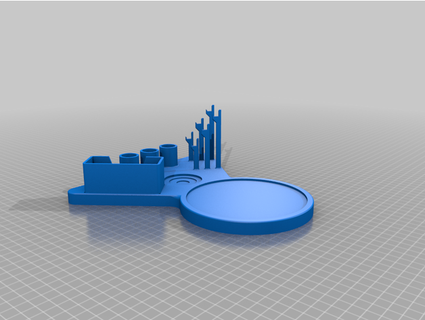 dab stand dabsmalone 3d print model - Mito3D