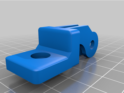 light & motion seca gopro mount adapter cytoe1 3d print model - Mito3D