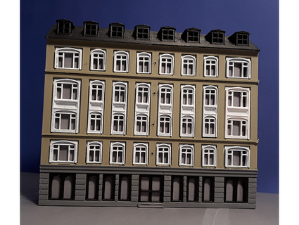 ciudad casa h0 ho nórdico 3d print model - Mito3D