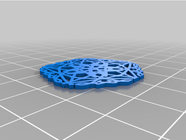 durden carter teal sparkmrsk 3D print model - Mito3D