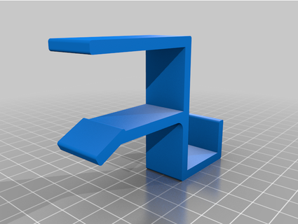 Customizável escrivaninha cabide grampo 3d print model - Mito3D
