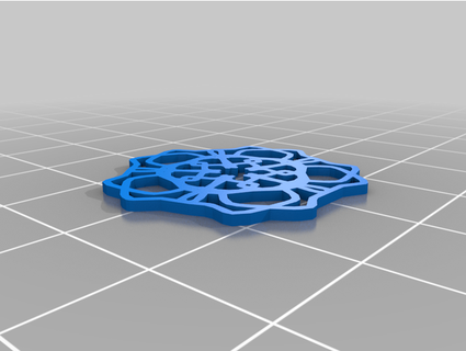 Flamand vanna sarcelle étincelle 3d print model - Mito3D