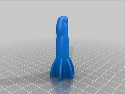 dito piede missile firewulf420 3d print model - Mito3D