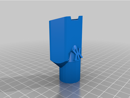 ryobi vac cpap tube rkolibar1 3d print model - Mito3D