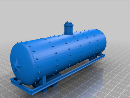 tanker büyük Weelittlecars 3d print model - Mito3D