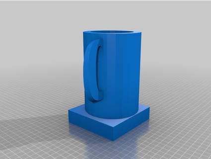 trabalhando caneca lessch printing 3d print model - Mito3D