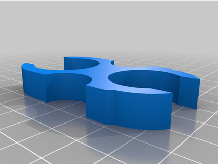 clam flipover pole clamp microtendo 3d print model - Mito3D