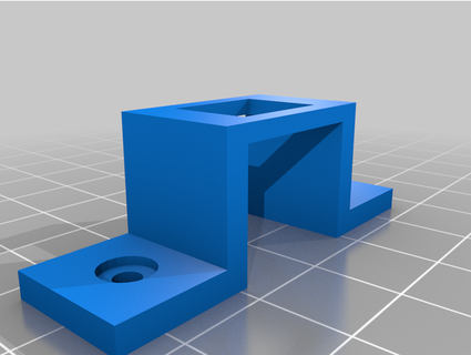 Led şeritler Kulp destek simedruflorin 3d print model - Mito3D