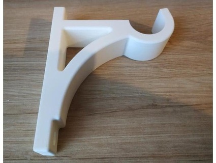 soutien tringle rideau diam 28mm grégoir 3d print model - Mito3D