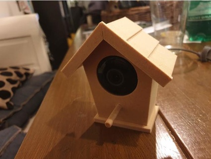 birdhouse security camera alecto dvc-105ip peke1970 3d print model - Mito3D