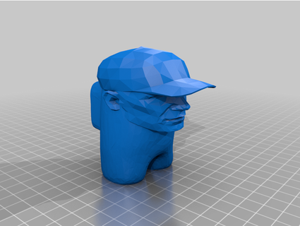 john cena among us grimist  3d print model - Mito3D