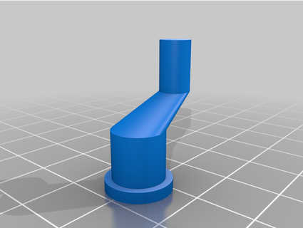 fixed handle coycash 3d print model - Mito3D