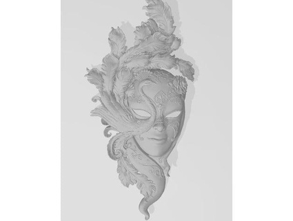 Venecia máscara zatamita 3d print model - Mito3D