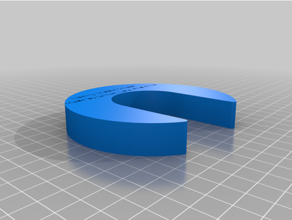 rosquilla puerta detener anya 3d print model - Mito3D