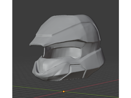 halo 3 scout helmet furbyfan 3d print model - Mito3D