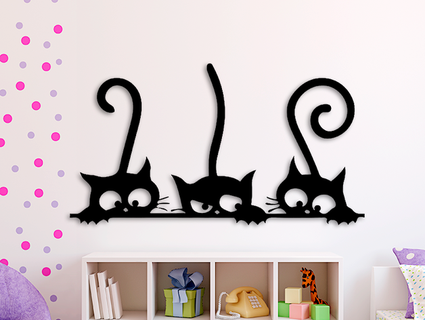tricky kittens mishkin2 3d print model - Mito3D