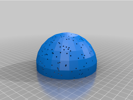 star dome umbraphile 3d print model - Mito3D
