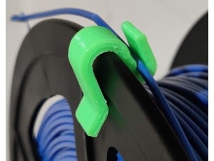 175mm filament clip universal carl olson 3d print model - Mito3D