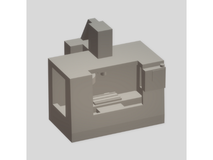 vertical machining center nitchmakes 3d print model - Mito3D