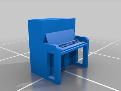 piano juliarpe 3d print model - Mito3D