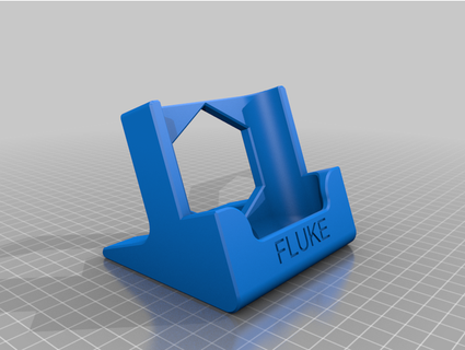fluke 83 multimeter stand bjull01 3d print model - Mito3D